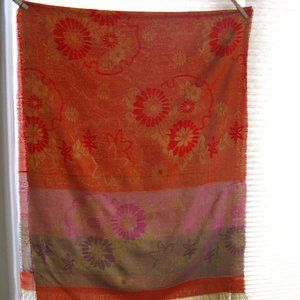 Pashmina Silk/Cashmere Scarf/Wrap Made in Italy